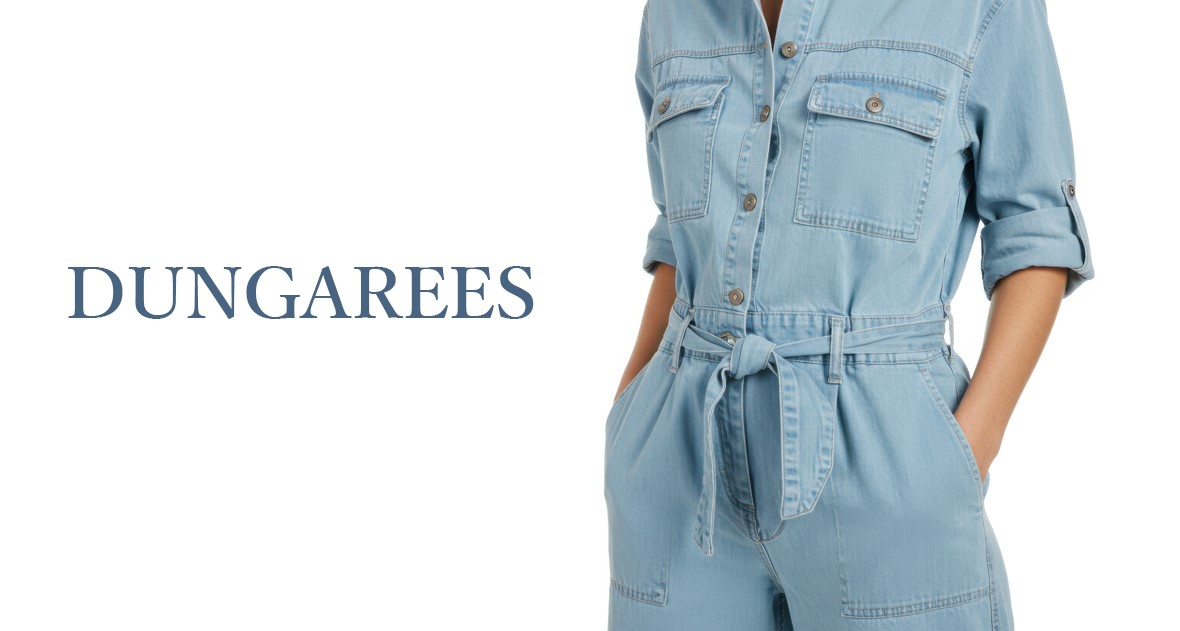 dungarees‐denim